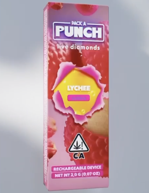 Pack A Punch Lychee Disposable